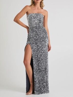 Helsi Lola Strapless Sequin Gown